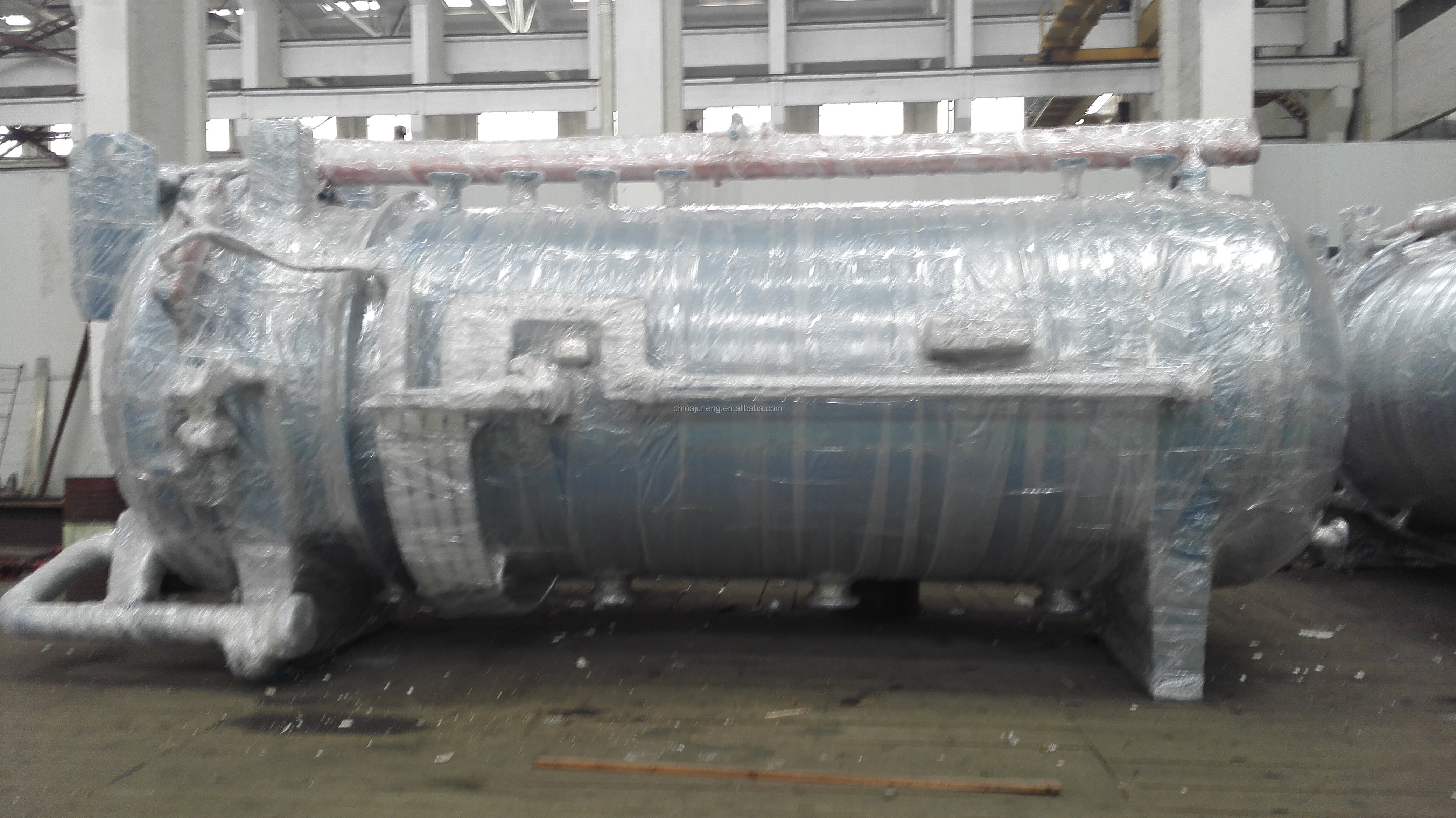 Automatic carbon steel horizontal sulfur dewaxing pressure leaf filter