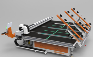 작동 하기 쉬운 고품질 전동 유리 절단기 3-19mm 두께 220V-415V 25.5kW 전력 - Product Image 5