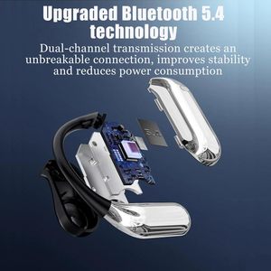 Slimme AI-vertaler oordopjes 144 talen draadloze open-oor <span class=keywords><strong>headset</strong></span> real-time spraakvertaler met uitstekende <span class=keywords><strong>audio</strong></span>-output - Product Image 3