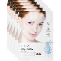 Échantillon gratuit le plus chaud sous les patchs pour les yeux masque pour les yeux hydratant et raffermissant au collagène pour les rides