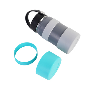 Housse de bouteille en silicone antidérapante |   Compatible avec les gobelets à large ouverture de 12-24 oz et 32-40 oz - Product Image 2
