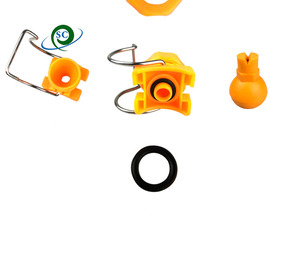 Buse de pulvérisation universelle en plastique à Clip réglable, buse de nettoyage de tuyau pour le refroidissement - Product Image 5