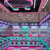 Máquina de Garras Comercial, Juego de Arcade, Color Personalizado, Logotipo, Idioma, Máquina de Peluche para Centro Comercial, Centro de Juegos