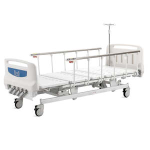 Cama de Rehabilitación Manual de 5 Funciones para Ancianos, Cama de Hospital Manual para Cuidados Intensivos, Fabricante y Exportador Indio con Servicio OEM y ODM de Marca Privada - Product Image 4