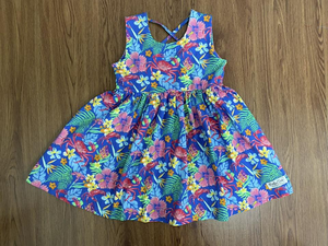 GSD3718 Vente en gros Nouvelle robe pour enfants style boutique Ensemble carotte rayé pour petite fille Sans MOQ ODM - Product Image 3
