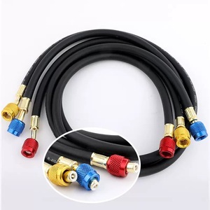 High-Pressure R410a Black <b>Air</b> <b>Conditioner</b> Refrigerant Refill Pipe Explosion-proof <b>Home</b> Car Charging High-Resistant Coolant Hoses - Product Image 2