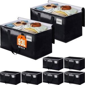 Large Capacity Foldable Heavy Duty Eco-Friendly Quilt Storage <b>Bag</b> with Customized Color for Travel & Household Wardrobe Use - Product Image 5