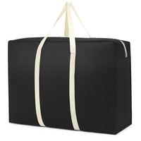 Sac de déménagement grand format pour la maison, sac de rangement avec poignée, sac de voyage, organisateur de bagages
