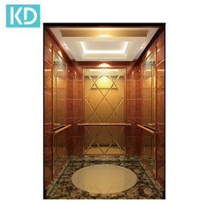 Домашний Лифт KD-TJJ-P-06 коричневое зеркало отделка лифта - Product Image 2