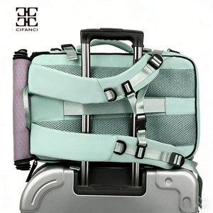 <span class=keywords><strong>Mochila</strong></span> Expandible Negra de Gran Capacidad para Viajes Cortos, con Compartimento Separado para Zapatos <span class=keywords><strong>y</strong></span> <span class=keywords><strong>Ropa</strong></span> - Product Image 5