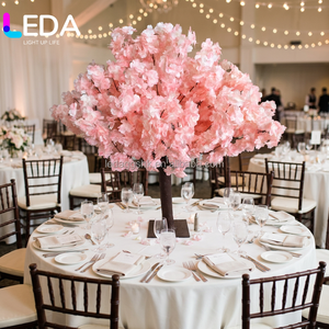 ต้นซากุระประดิษฐ์ LEDA สำหรับตกแต่งงานแต่งงาน ต้นซากุระประดิษฐ์สำหรับขาย ต้นเชอร์รี่ - Product Image 1