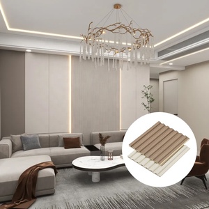 Panneau mural QIANXI WPC, <span class=keywords><strong>composite</strong></span> <span class=keywords><strong>bois</strong></span>-plastique, écologique, panneau intérieur, lambris, panneaux verticaux, revêtement mural, imperméable - Product Image 3