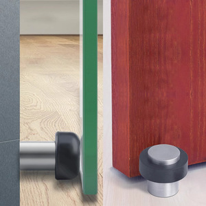 Tianjun Stainless Steel Door Stop Floor <b>Mount</b> Mushroom Head Anti Collision Gate <b>Block</b> Minimalist Design Easy Installation - Product Image 3