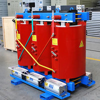 Transformateur toroïdal à double bobine sec Hongda ISO CE pour 800 kVA, 10 kV, 50/60 Hz, triphasé, bobine en aluminium et cuivre, puissance de sortie 480 V/440 V