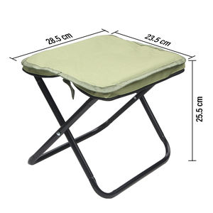 Tabouret de camping pliable Oxford, pliable, durable, léger, portable, tabouret pliable de pêche avec sac - Product Image 2