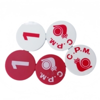 Jetons ABS de 23 mm, 30 mm, 35 mm en plastique, directement de l'usine, pour machines d'arcade, de stationnement, de distribution, de fidélisation et de récompense