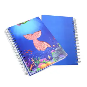 Fabriekslevering A5 Binder Planner Faux Lederen Notebook Cadeau Veganistische Universiteit Wit Lange Notitieboek