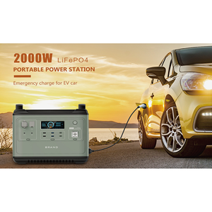 2000W trạm năng lượng mặt trời di động hệ thống năng lượng ứng dụng tại nhà với pin LiFePO4 nguồn pin mặt trời dễ mang theo - Product Image 3