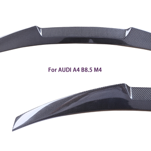 For B8.5 Sedan M4 Style Carbon Fiber <b>Rear</b> <b>Spoiler</b> Trunk Wing 2012-2016 - Product Image 3