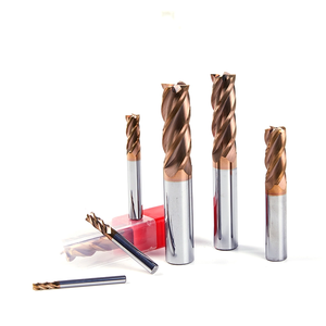 Tùy chỉnh chế biến cuối nhà máy xi măng cacbua Loại sản phẩm tùy chỉnh Vonfram cacbua endmill CNC phay Cutter của nhà sản xuất - Product Image 2