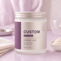 Rouleau d'étiquettes d'emballage pour pots de mariage, cosmétiques, autocollantes, imperméables, dorées, personnalisées, imprimées, mates, du fabricant