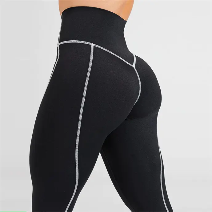 OEM Buttery Soft High Waisted Yoga Pant Butt Lifting Leggings Contour for Women High Quality