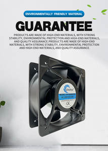 Axiallüfter aus Aluminiumlegierung mit Kugellager, 15 cm, für kleine industrielle Anwendungen, XA15050B220H, AC 220V - Product Image 6