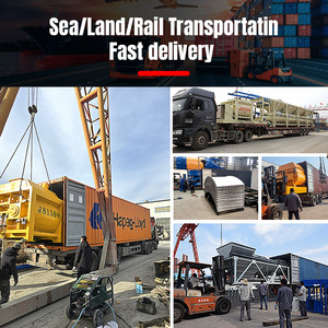 สายการผลิตเครื่องผสมคอนกรีตอุปกรณ์ก่อสร้างโรงงานผสมคอนกรีต HZS75ผสมสำเร็จรูปจากจีน - Product Image 3