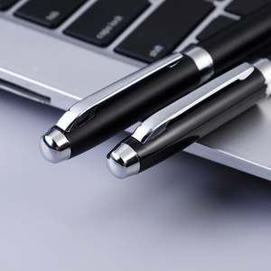 Hot Selling Classic Twist Metal Ballpoint <b>Pen</b> Gold <b>Silver</b> Trim Custom Laser Engraved Logo Business Office Medium Oil Ink - Product Image 3