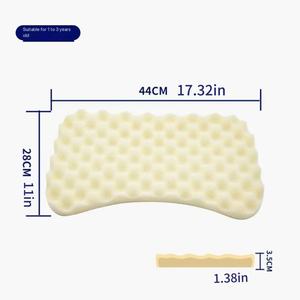 Dongguan Manufacturers' Various Shapes Modern Solid Mesh <strong>Baby</strong> <strong>Pillow</strong> Anti-Deflection Head Neck Protection Silicone Bed <strong>Pillows</strong> - Product Image 2