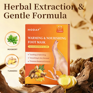 Mascarilla Nutritiva <span class=keywords><strong>para</strong></span> <span class=keywords><strong>Pies</strong></span> con Mezcla Herbal Natural OEM - Autocalentable, <span class=keywords><strong>para</strong></span> <span class=keywords><strong>Pies</strong></span> Cansados y Doloridos Después de Estar de Pie por Tiempo Prolongado - Product Image 3