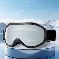 Lunettes personnalisées pour la myopie, lunettes de ski, anti-buée double couche, lunettes spéciales pour sports de plein air