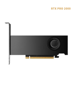 Nouvelle carte graphique discrète de bureau RTX PRO 2000 Blackwell refroidie par ventilateur 16 Go pour le modélisation 3D professionnelle, le rendu et la montage vidéo