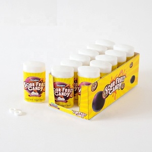 Tabletas de Vitamina <span class=keywords><strong>C</strong></span> Diarias Personalizadas, Dulces Ácidos Masticables, Sabor a Fresa, Sin Azúcar - Product Image 1