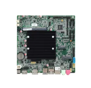 Fanless Industrial Mainboard With Intel Lower Cost J4125 J6412 CPU HD-MI VGA LVDS Display 4k 2k With CE FCC ISO