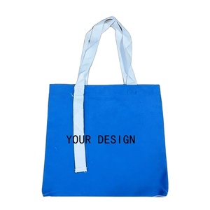 Sac fourre-tout en toile à motif de dessin animé personnalisé, 12 oz, poignées en ruban robustes, sac promotionnel vibrant pour la promotion de la marque, vente en gros - Product Image 1