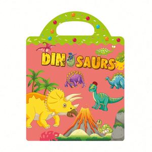Libro de Pegatinas de Regalo Divertido, Ecológico, Reutilizable, Impermeable, con Juegos de Rompecabezas y Vestir Personajes para Niños, Venta al Por Mayor - Product Image 6