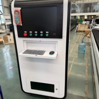 Machine de découpe laser à fibre CNC à plateforme unique pour tôles métalliques, source laser Raycus, modèles 8025, 6025, 4020, 3015, industrielle, 1500W-30KW