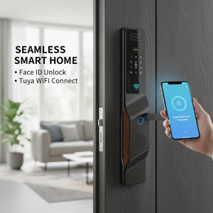 Sinon One-Time Password Code Emergency Power Supply Long Battery Life Smart <b>Lock</b> Wifi Waterproof Smart <b>Lock</b> Wifi Smart Door <b>Lock</b> - Product Image 1