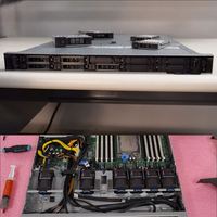 Untuk Server Rak 1U R6515 3.5" 64GB DDR4 3200MT/s SATA SAS PERC H840 550W Platinum Tersedia, Garansi 3 Tahun