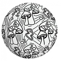 Balle anti-stress souple et colorée avec motif doodle, sensation de pâte, gel doux à presser pour soulager le stress et décorer le bureau