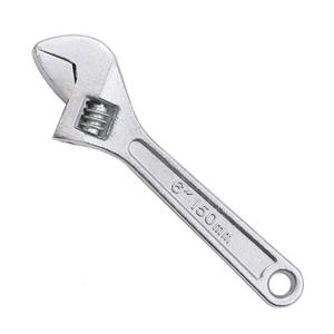 ประแจปรับได้ 6 นิ้ว 150 มม. ขากรรไกรแบบหยัก เกรดอุตสาหกรรม เหล็ก 45 เกรด ใช้งานด้วยมือแบบปลายเดียว - Product Image 1