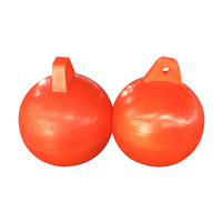 Boules de mousse flottantes en polyéthylène marin mer lac rivière barrage marqueur sphérique coque dure amarrage en plastique flotteur bouée boules pour bateau