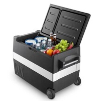 Mini Refrigerador Portátil para Carro, 40L DC 12V, Congelador para Geladeira Pequeno
