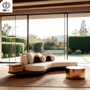 Servicio Llave en Mano, Sofá Italiano Premium, Sofá Seccional de Tela Moderna Personalizado de Lujo, Sofá de Lujo para Villa - Product Image 3