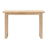 Tables de console de style européen en bois de chêne de jambe de ski directe d'usine pour l'entrée de chambre à coucher de salon