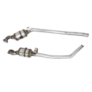 Hot Sell Good Quality Single Outlet Exhaust Mufflers Silencer Catalytic Converter For Mercedes-benz ML350