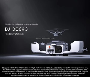 Estación de Drones Dock 3 para Matrice 4TD, Diseño Plegable de Plástico con Protección IP56, con Cámara para Monitoreo Ambiental e Inspección de Seguridad - Product Image 4