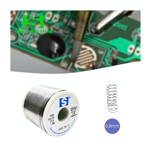 Không có lõi thông lượng sạch 63/37 Sn63 pb37 cơ khí Bạc chì hoạt động miễn phí dây hàn thiếc dây hàn tinh khiết 0.8mm Hàn Hàn - Product Image 3