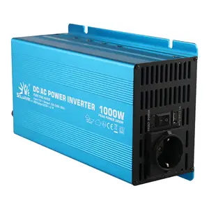 300W 400W 600W 700W 1000W 1500W 2000W 2500W 3000W 3500W 4000W 12V 24V 48V Dc için Ac 110V 230V saf sinüs dalgası güneş güç inverteri